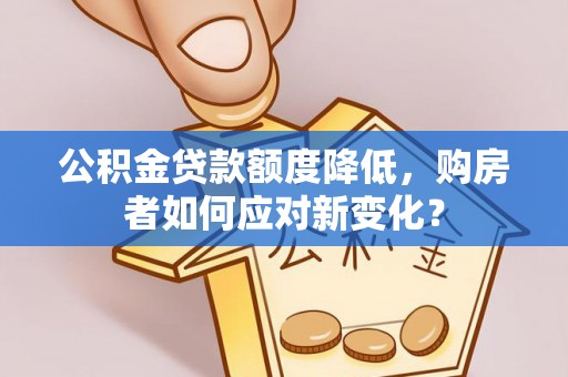 铁力公积金贷款额度降低，购房者如何应对新变化？