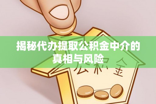 铁力揭秘代办提取公积金中介的真相与风险