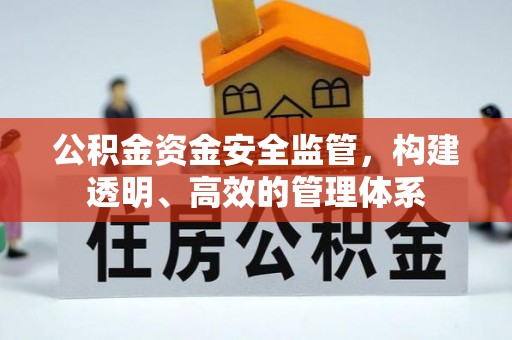 铁力公积金资金安全监管，构建透明、高效的管理体系