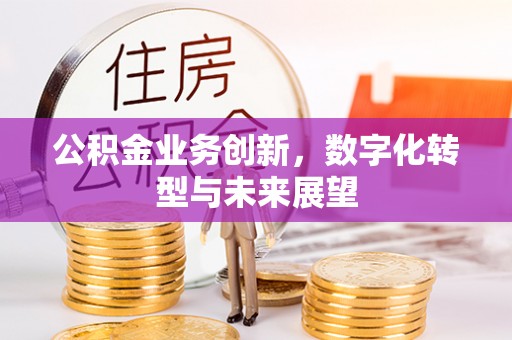 铁力公积金业务创新，数字化转型与未来展望