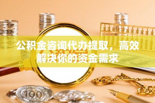 铁力公积金咨询代办提取，高效解决你的资金需求